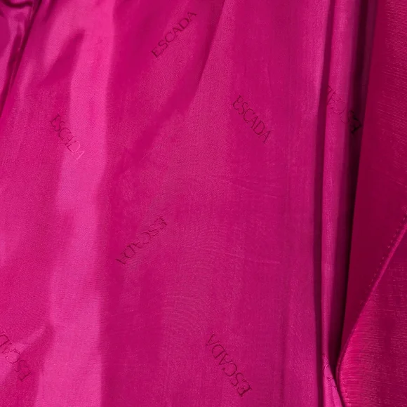 Escada Margaretha Ley Vintage Designer Barbie Pink Fuchsia Blazer 34 - Picture 4 of 10